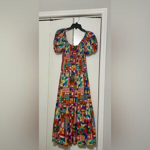 Colorful Geometric Dress